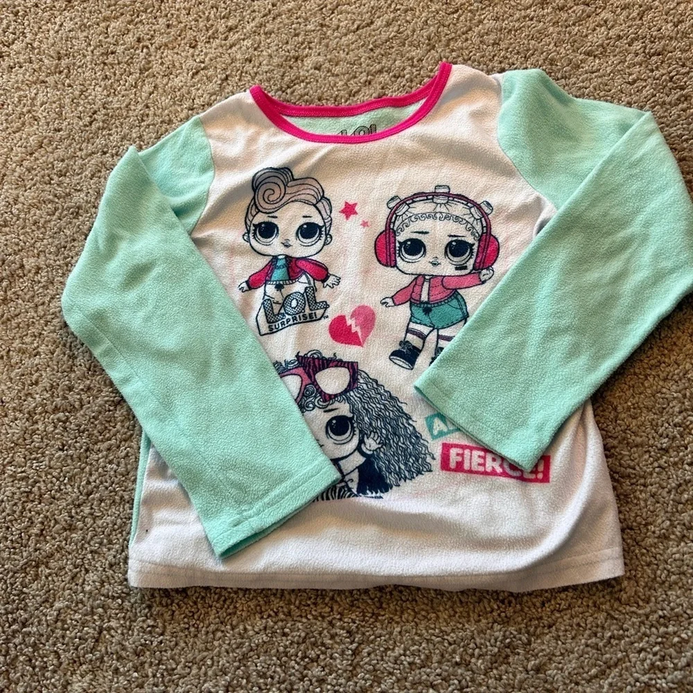 LOL Surprise Blue & Pink Girls PJ Set  Size 8
